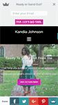 Mobile Screenshot of kandiajohnson.com